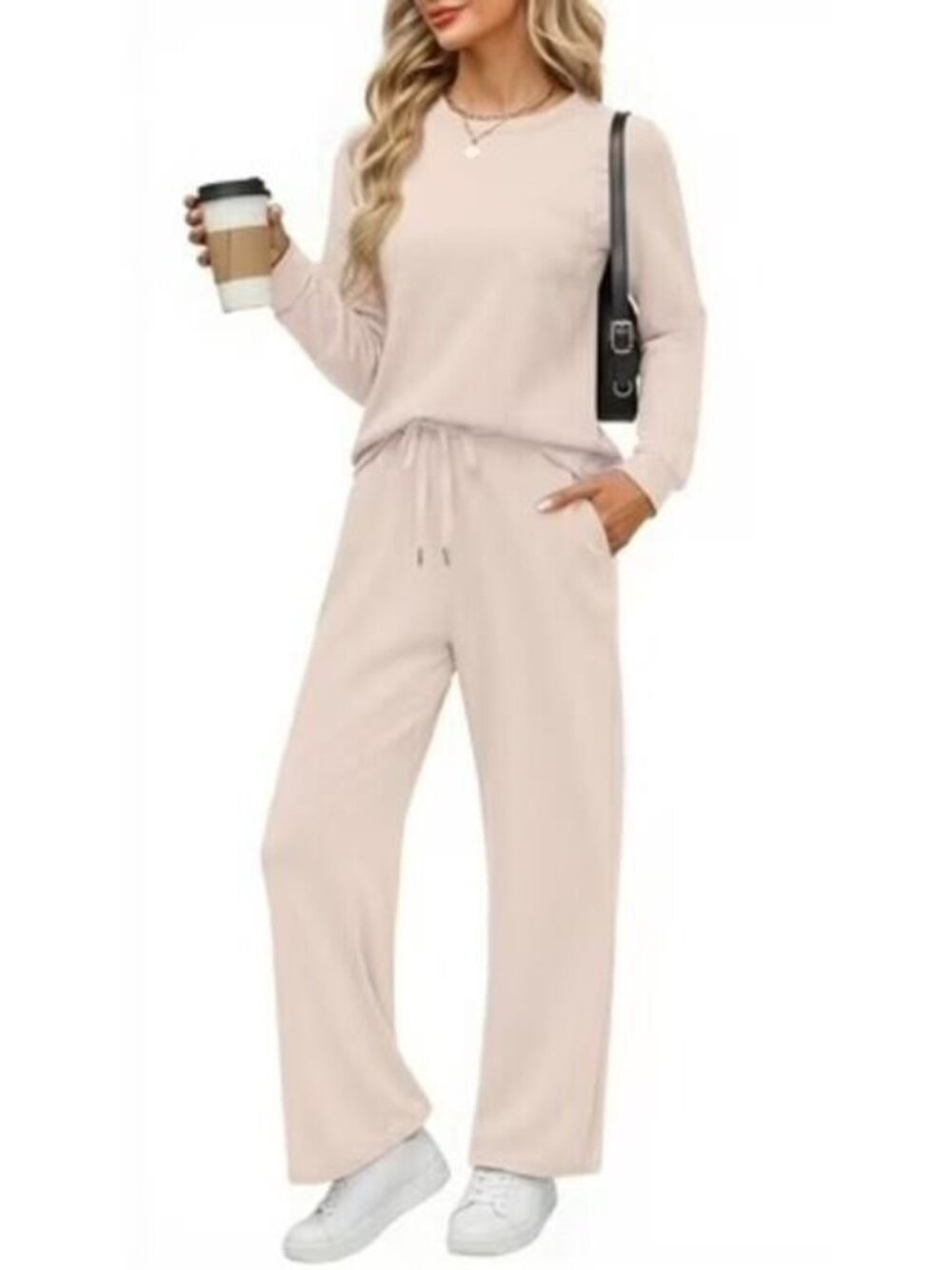 ✨ Fantaslook Two Piece Lounge Sets for Women Large NWT